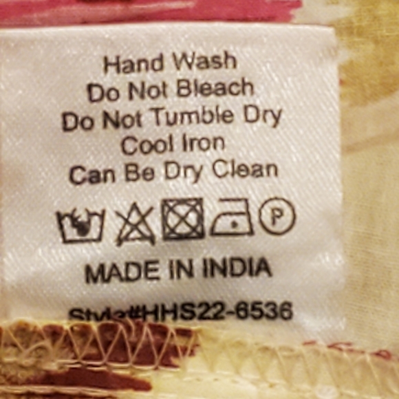 House of Harlow 1960 Maxi Dress,Pockets, Cotton, Khaki Pink Floral, Large, NWT - Picture 11 of 15